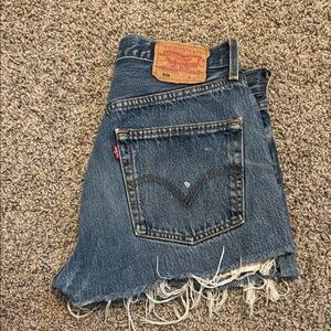 Levi's 501 short denim short